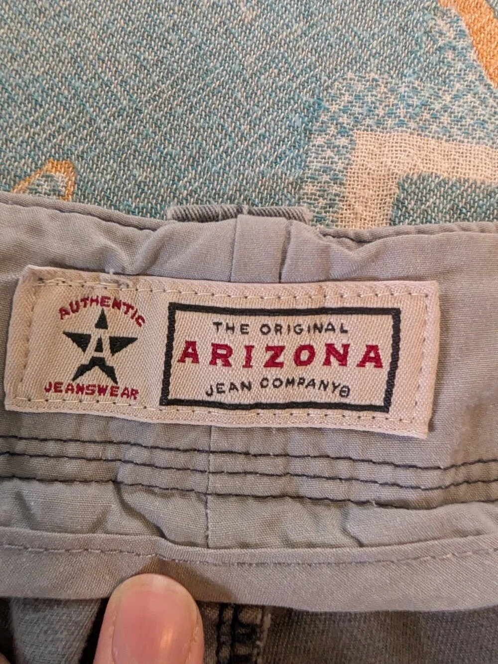 Arizona Jean Company Checked Mens Size 31